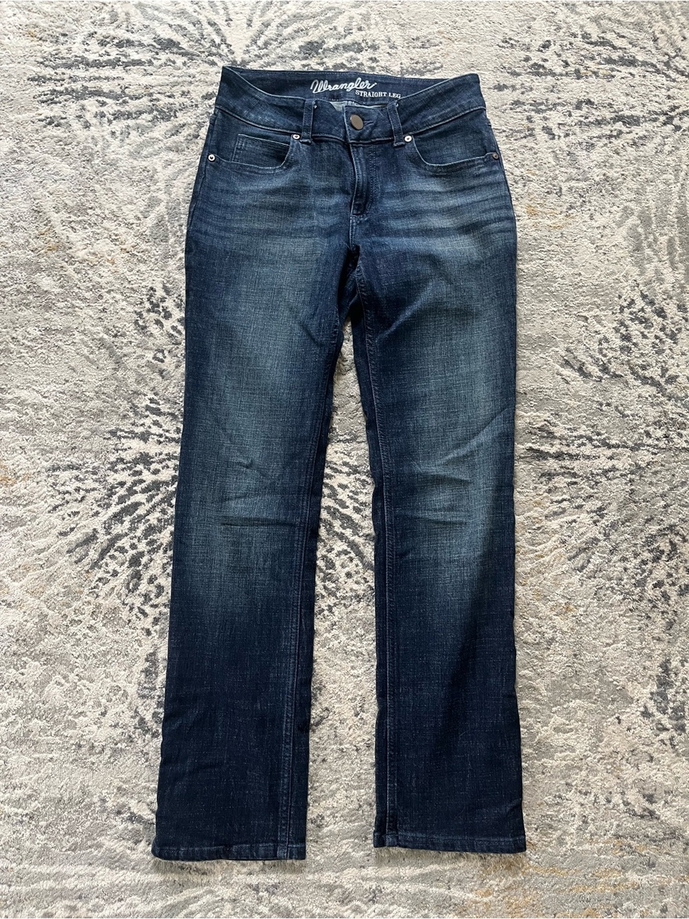 Wrangler Women's Indigo Straight Leg Jeans
